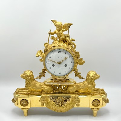 Lot 128 - Louis XVI Ormolu Mantel Clock