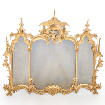 Lot 144 - George II Giltwood Mirror