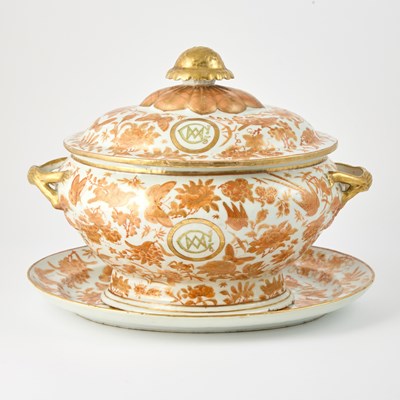 Lot 9 - Chinese Export Porcelain Tureen and Underplate