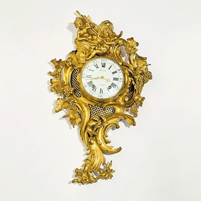 Lot 210 - Louis XV Gilt-Bronze Bracket Clock