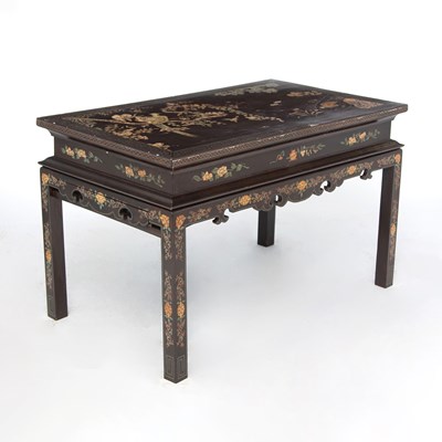 Lot 82 - Chinese Coromandel Lacquered Billiards Table