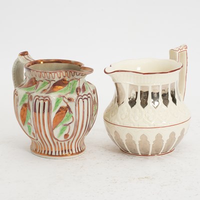 Lot 55 - Two Lustreware Pitchers