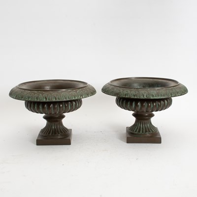 Lot 58 - Pair of Aesthetic Movement Style Urns