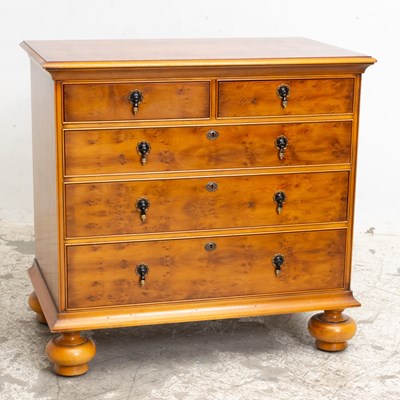 Lot 82 - Walnut Chest of Drawers