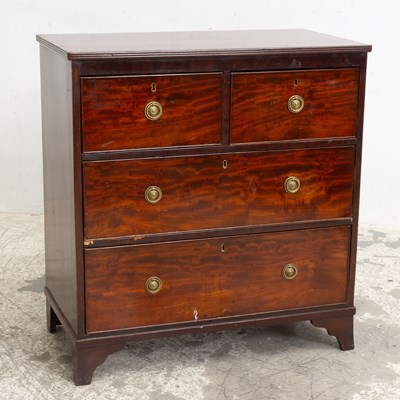 Lot 87 - Mahogany Four-Drawer Dresser