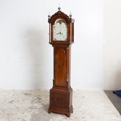 Lot 156 - Mahogany Grandfather Clock