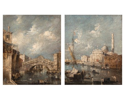 Lot 39 - Follower of Francesco Guardi