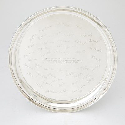 Lot 202 - Tiffany & Co. Sterling Silver Presentation Tray