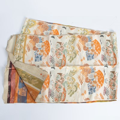 Lot 284 - A Japanese Silk Brocade Obi Sash