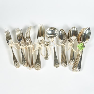 Lot 2 - 45 Pieces of Silverware, 86 ozs.