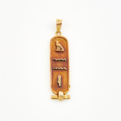 Lot 170 - Gold Pendant, 18K 1 dwt.