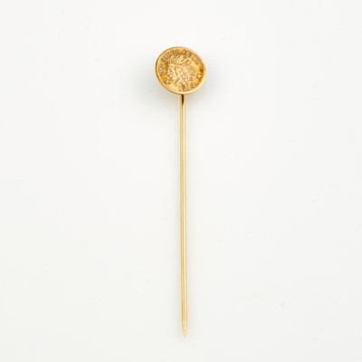 Lot 276 - Gold Pin, 14K 1 dwt.