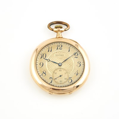 Lot 279 - Gold OF Watch, Waltham, 14K