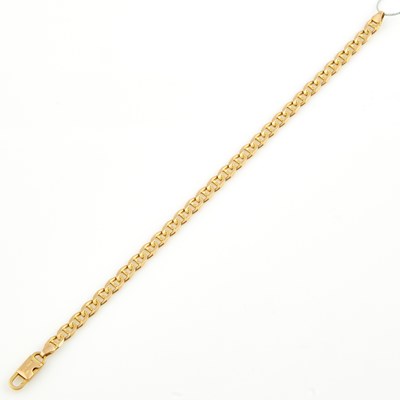 Lot 283 - Gold Flexible Bracelet, 14K 6 dwt.