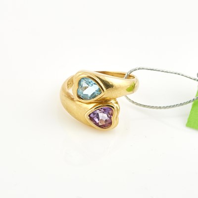 Lot 288 - Gold and Stone Ring, 14K 4 dwt. all