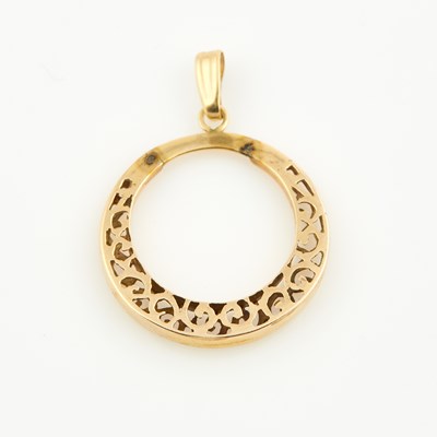 Lot 301 - Gold Pendant, 14K 1 dwt.