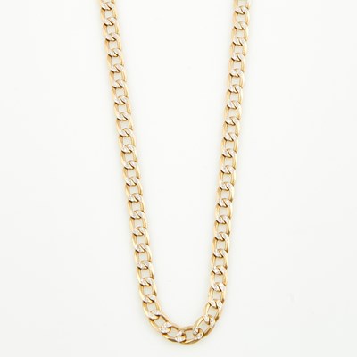 Lot 303 - Gold Neck Chain, 10K 11 dwt.