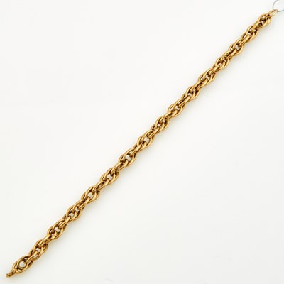 Lot 309 - Gold Flexible Bracelet, 18K 5 dwt.