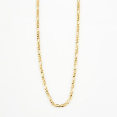 Lot 338 - Gold Neck Chain, 14K 5 dwt.