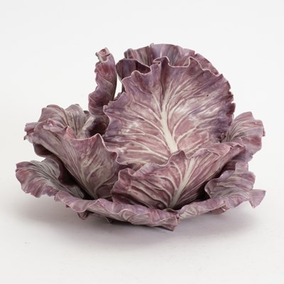 Lot 118 - Vladimir Kanevsky Porcelain Cabbage Form Tureen