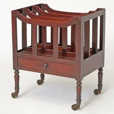 Lot 240 - Regency Mahogany Canterbury