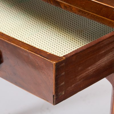 Lot 152 - George III Inlaid Mahogany Serpentine Sideboard