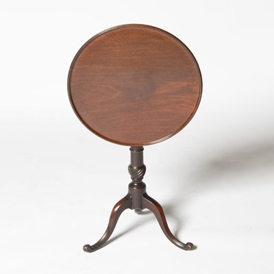 Lot 243 - George II Style Mahogany Tilt-Top Table