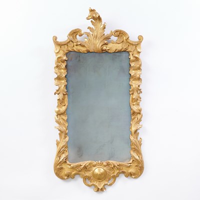 Lot 436 - George II Giltwood Mirror
