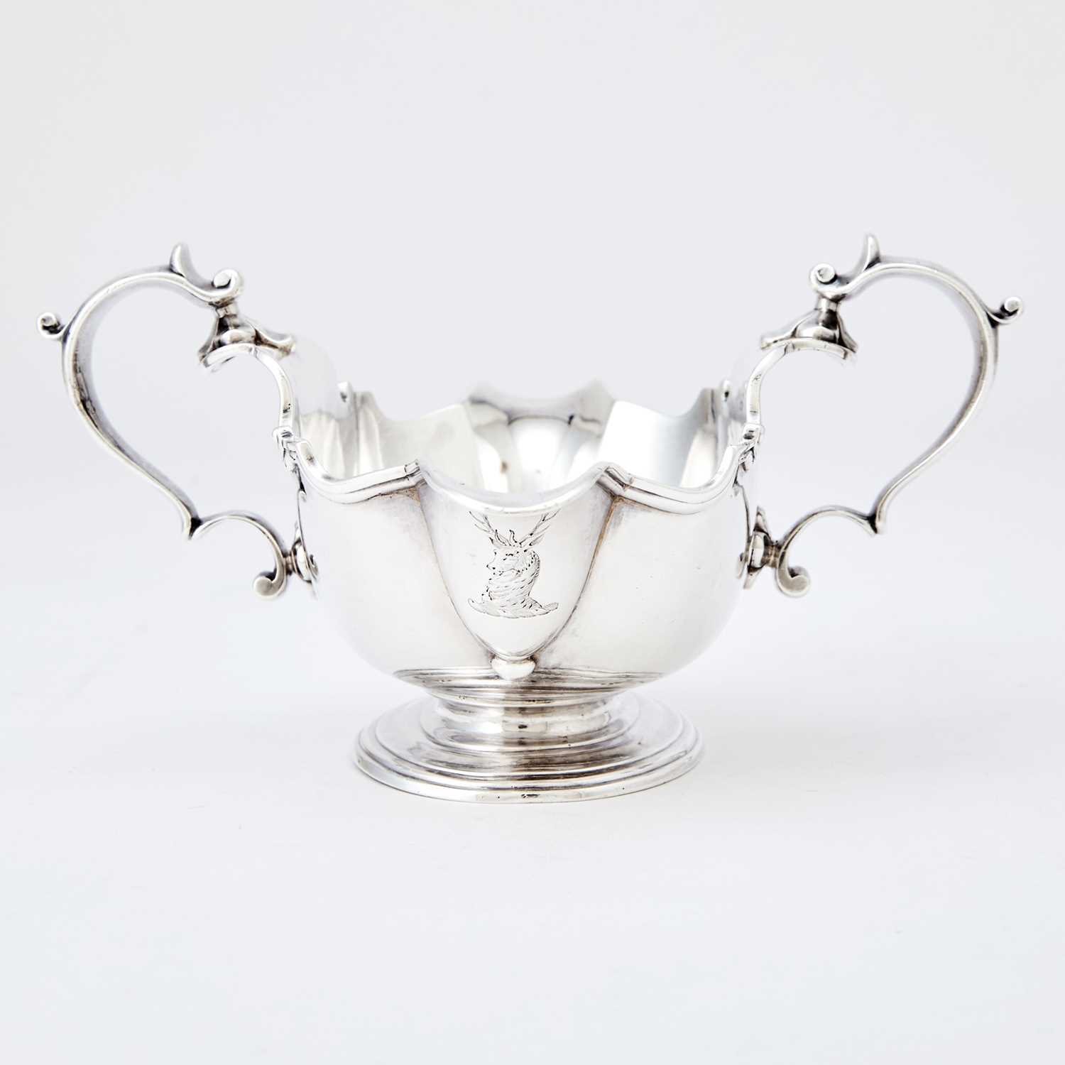 Lot 306 - George II Sterling Silver Double Lipped Sauceboat