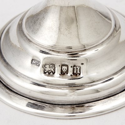 Lot 360 - Group of English Sterling Silver Judaica