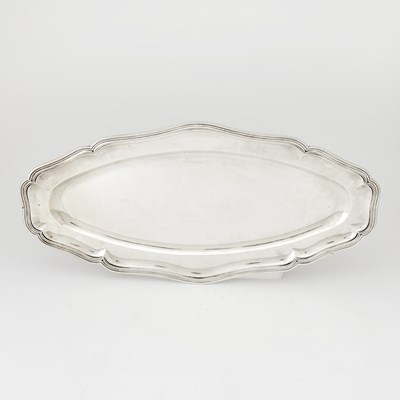 Lot 381 - French Silver Fish Platter