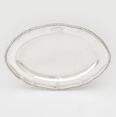 Lot 327 - George III Sterling Silver Meat Platter