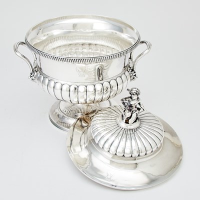 Lot 336 - Scottish George III Sterling Silver Covered Soup Tureen