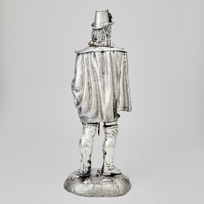 Lot 374 - Continental Silver Figural Decanter