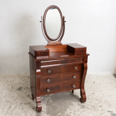 Lot 262 - Victorian Mahogany Dresser