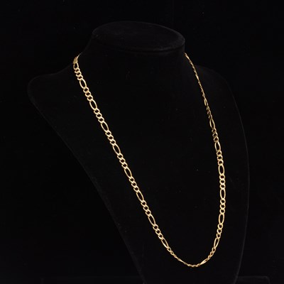 Lot 219 - 14KT Gold Oval Chain Link Necklace