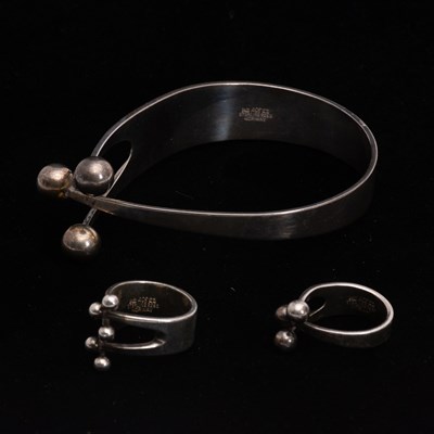 Lot 223 - Group of Danish Sterling Silver Jewelry