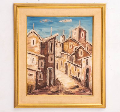 Lot 237 - Village Scene