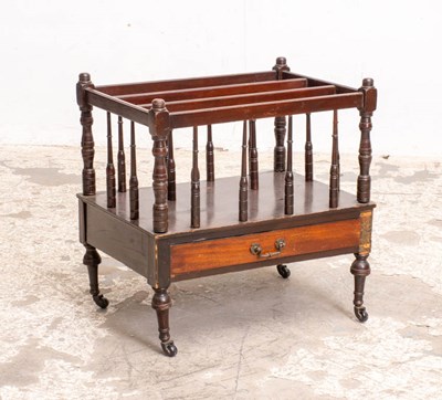 Lot 247 - Stained Mahogany Canterbury