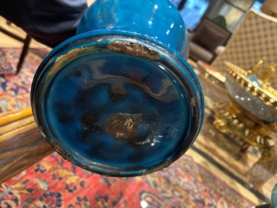 Lot 110 - Chinese Crackle Glazed Porcelain Vase
