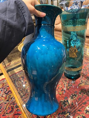 Lot 110 - Chinese Crackle Glazed Porcelain Vase