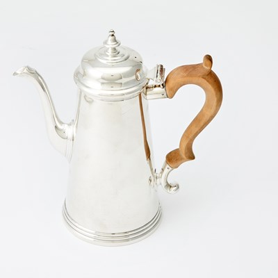 Lot 608 - American Sterling Silver Coffee Pot