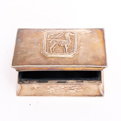 Lot 288 - Sterling Silver Trinket Box