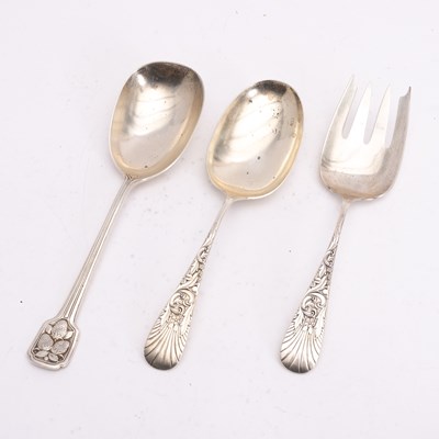 Lot 291 - Tiffany & Co. Sterling Serving Spoon