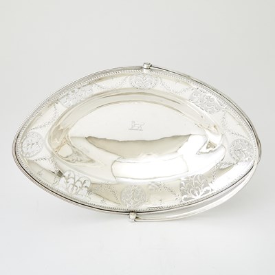 Lot 329 - George III Sterling Silver Cake Basket