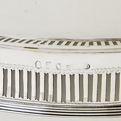 Lot 329 - George III Sterling Silver Cake Basket