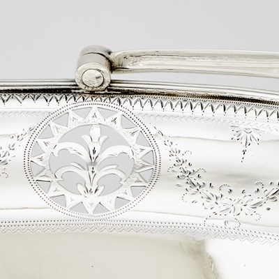 Lot 329 - George III Sterling Silver Cake Basket