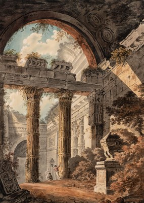 Lot Follower of Hubert Robert