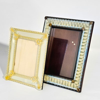 Lot 233 - Two Glass Photograph Frames