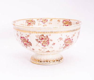 Lot 348 - English Glazed Ceramic Fruit Bowl